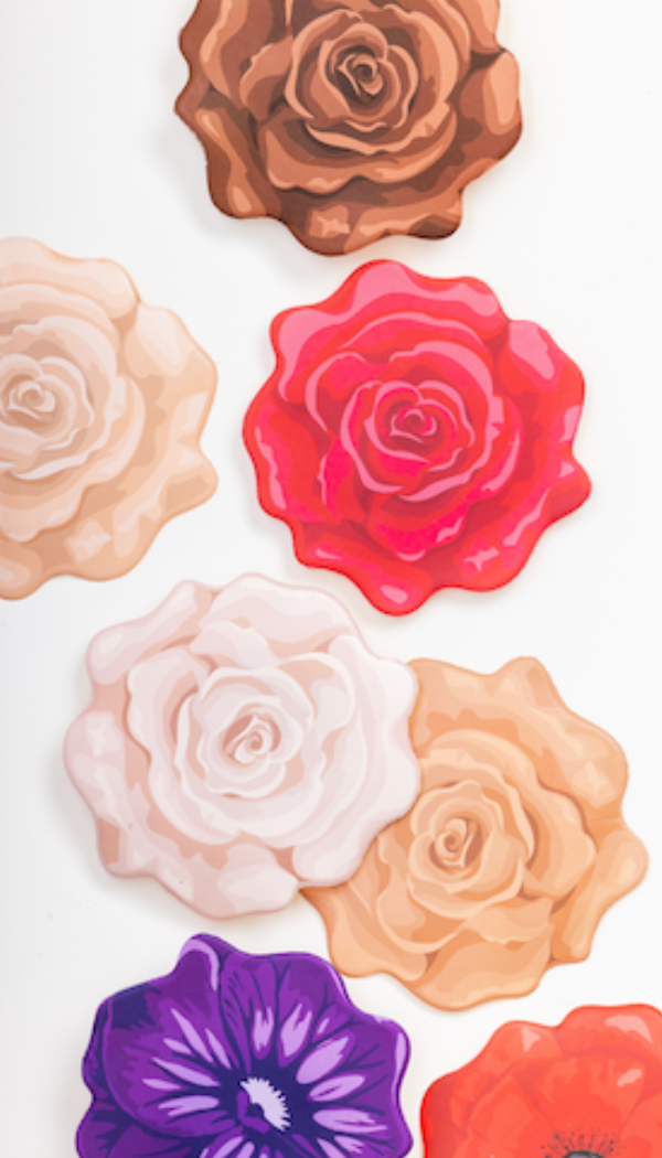 Rose & Poppy Design Reusable Nipple Covers – Voglia Swimwear